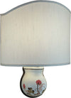 Applique-Classica-Trieste-Bianco-Decorato-Filo-Verde-1-Luce-E14