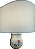 Applique-Classica-Trieste-Bianco-Decorato-Filo-Verde-1-Luce-E14