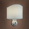 Applique-Classica-Trieste-Bianco-Decorato-Filo-Verde-1-Luce-E14