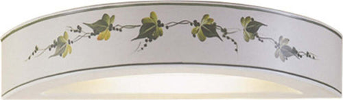 Applique-Classica-Trieste-Bianco-Decorato-Filo-Verde-Prato-1-Luce-R7S