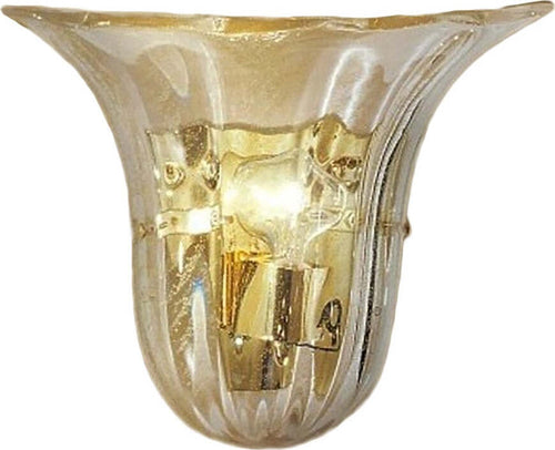 Applique-classico-Due-P-illuminazione-2320-AP-E27-LED-vetro-soffiato-cristallo-oro-lampada-parete