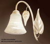 Applique-classico-Due-P-illuminazione-TOSCA-AP2-E14-LED-metallo-vetro-lampada-parete