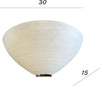 Applique-classico-Due-P-illuminazione-YOKE-2712-AP-E27-LED-vetro-rigato-lampada-parete