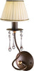 Applique-classico-FALB-illuminazione-ATHENE-AH30-E14-LED-metallo-tessuto-lampada-parete