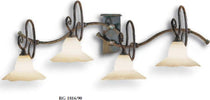 Applique-classico-FALB-illuminazione-COUNTRY-LINE-1816-E14-LED-metallo-vetro-lampada-parete