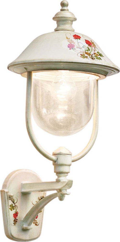 Applique-classico-Ferroluce-BARI-A301-AP-E27-LED-alluminio-lampada-parete