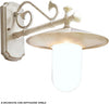 Applique-Classico-Ferroluce-GENOVA-A400-AP-E27-LED-alluminio-lampada-parete