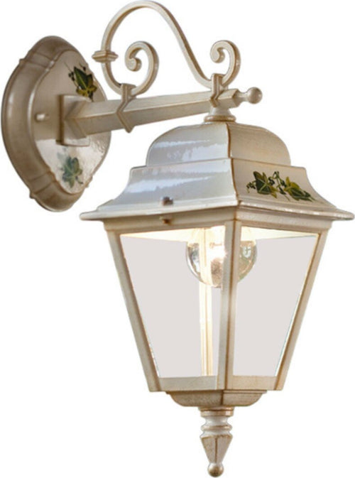 Applique-classico-Ferroluce-GORIZIA-A100-AP-E27-LED-alluminio-lampada-parete