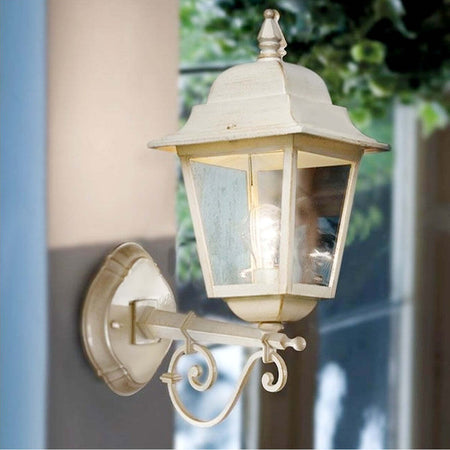 Applique-classico-Ferroluce-GORIZIA-A101-AP-E27-LED-alluminio-lampada-parete