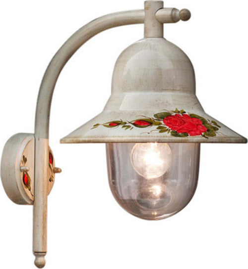 Applique-classico-Ferroluce-IMPERIA-A200-AP-E27-LED-alluminio-lampada-parete