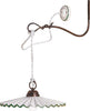 Applique-classico-Ferroluce-L'AQUILA-C661-E27-LED-ceramica-metallo-lampada-parete-braccio