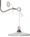 Applique-classico-Ferroluce-L'AQUILA-C661-E27-LED-ceramica-metallo-lampada-parete-braccio