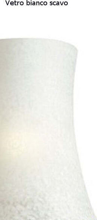 Applique-classico-Flami-DAPHNE-6088-AGF-E14-LED-vetro-soffiato-lampada-parete