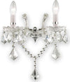 Applique-classico-Ideal-Lux-FLORIAN-AP2-CROMO-035642-E14-LED-cristallo-lampada-parete