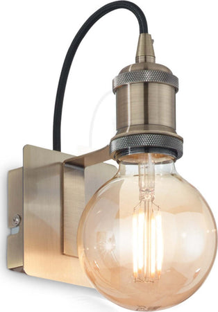Applique-classico-Ideal-Lux-FRIDA-AP1-163321-E27-LED-metallo-lampada-parete