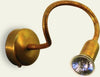 Applique-classico-Lampadari-Bartalini-FOX-A1-GU10-LED-spot-ottone-flessibile-orientabile