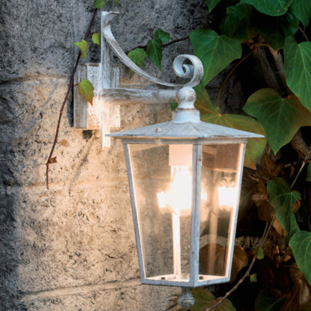 Applique-classico-Livos-RIBOT-941-E27-LED-alluminio-lampada-parete-lanterna