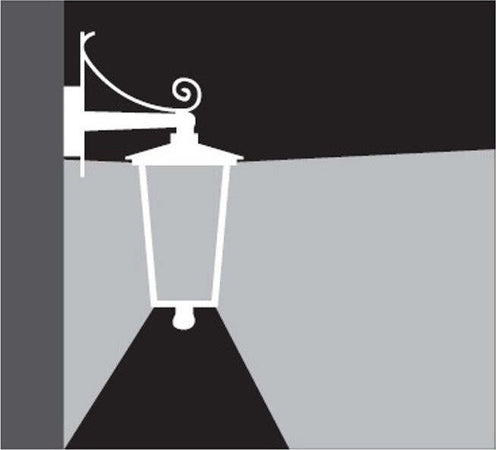 Applique-classico-Livos-RIBOT-941-E27-LED-alluminio-lampada-parete-lanterna