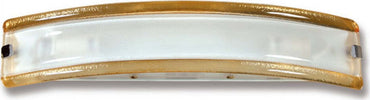 Applique-classico-Padana-Lampadari-ESTER-530-AG-E14-LED-vetro-ambra-cristallo-lampada-parete