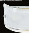 Applique-classico-Padana-Lampadari-ESTER-530-AG-E14-LED-vetro-ambra-cristallo-lampada-parete