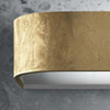 Applique-classico-Promoingross-HANDLES-A22-GF-LED-metallo-foglia-oro-lampada-parete-monoemissione