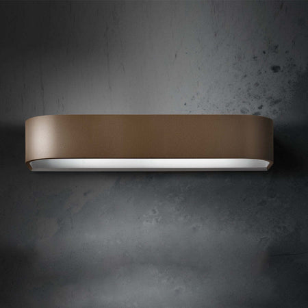 Applique-classico-Promoingross-HANDLES-A22-RU-LED-metallo-lampada-parete-monoemissione