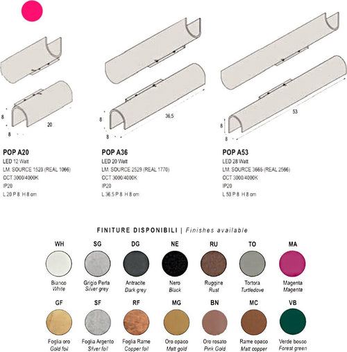 Applique-classico-Promoingross-POP-A20-LED-CCT-1066LM-lampada-parete-monoemissione