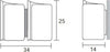 Applique-classico-Selene-illuminazione-PAPIRO-0378-2-006-033-E27-LED-vetro-lampada-parete
