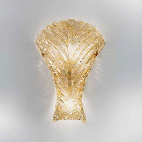 Applique-classico-Sylcom-LOREDAN-1401-E27-LED-vetro-murano-lampada-parete