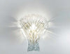Applique-classico-Sylcom-LOREDAN-1401-E27-LED-vetro-murano-lampada-parete