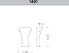 Applique-classico-Sylcom-LOREDAN-1401-E27-LED-vetro-murano-lampada-parete