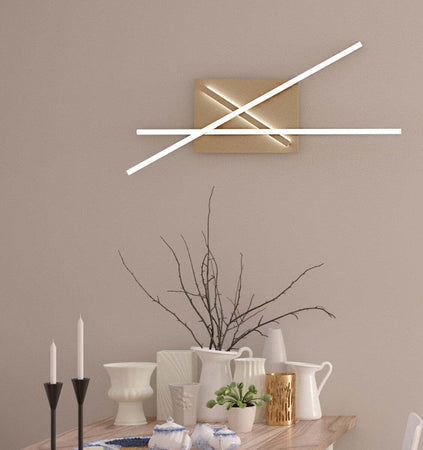 Applique-classico-Top-Light-DNA-1182-100-GO-LED-lampada-parete