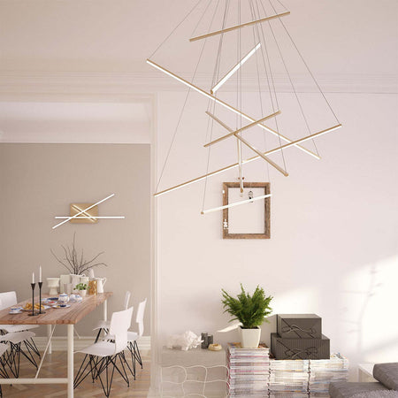 Applique-classico-Top-Light-DNA-1182-100-GO-LED-lampada-parete