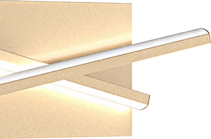 Applique-classico-Top-Light-DNA-1182-35-GO-LED-lampada-parete-oro