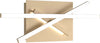Applique-classico-Top-Light-DNA-1182-45-GO-LED-lampada-parete-oro