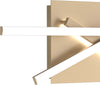 Applique-classico-Top-Light-DNA-1182-45-GO-LED-lampada-parete-oro