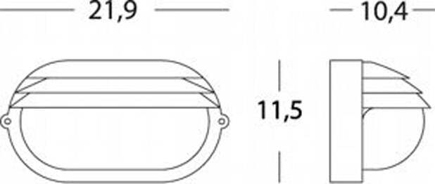 Applique-Con-Gabbia-Piccola-Palpebra-Ovale-Alluminio-E-Vetro-Bianco-1-Luce-E27