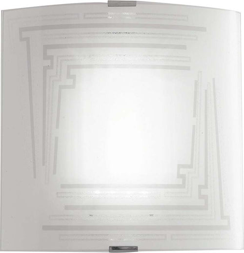 Applique Concept Bianco 1Xe27 26X26Cm Illuminazione/Illuminazione per interni/Illuminazioni per pareti/Applique Led Mall Home - Napoli, Commerciovirtuoso.it