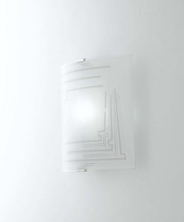 Applique Concept Bianco 1Xe27 26X26Cm Illuminazione/Illuminazione per interni/Illuminazioni per pareti/Applique Led Mall Home - Napoli, Commerciovirtuoso.it