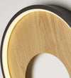 Applique-Contemp-Curiosità-Acciaio-Nero-Policarbonato-Marrone-Led-11W-3000K