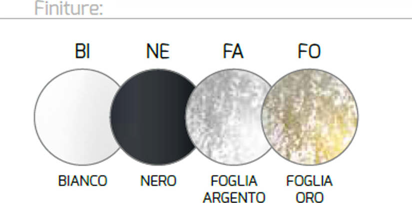 Applique-Contemp-Shadow-Metallo-Bianco-Vetro-Foglia-Argento-4-Luci-E27-91Cm