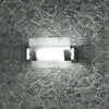Applique-Contemp-Swinging-Metallo-Cromo-Vetro-Bianco-Extrachiaro-2-Luci-E27-17Cm
