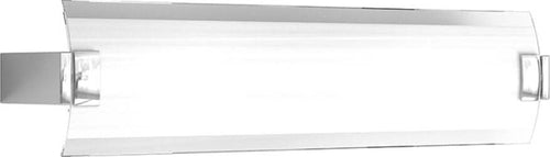 Applique-Contemp-Swinging-Metallo-Cromo-Vetro-Bianco-Extrachiaro-2-Luci-E27-50Cm