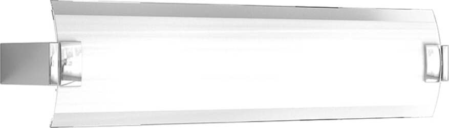 Applique-Contemp-Swinging-Metallo-Cromo-Vetro-Bianco-Extrachiaro-2-Luci-E27-50Cm