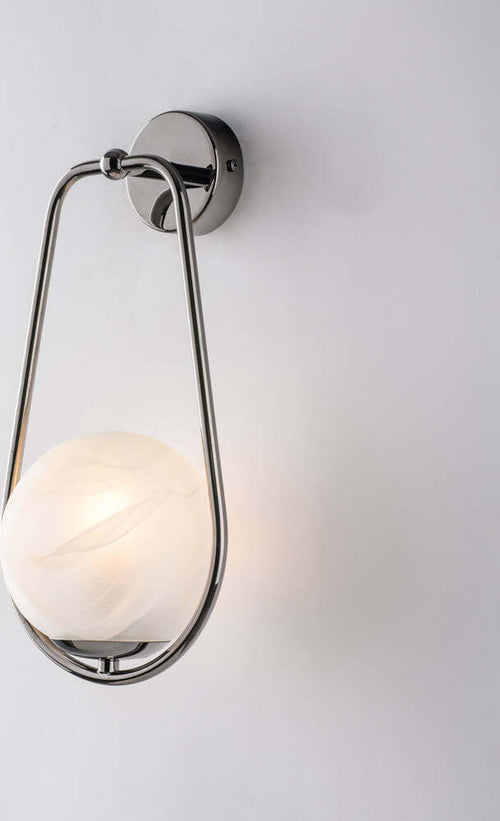 Applique-Contemporanea-Afrodite-Cromo-Nero-1-Luce-E14