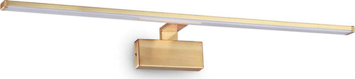 Applique-Contemporanea-Alma-Metallo-Ottone-Led-18W-3000K-Luce-Calda