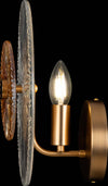 Applique-Contemporanea-Aster-1-Luce-Con-Diffusore-Vetro-E-Rosone-Oro-In-Metallo