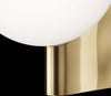 Applique-Contemporanea-Avant-Garde-In-Metallo-Ottone-1-Luce-Con-Diffusore-Bianco
