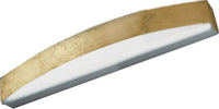 Applique-Contemporanea-Band-Metallo-Foglia-Oro-Led-16W