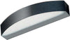 Applique-Contemporanea-Band-Metallo-Nero-Led-16W